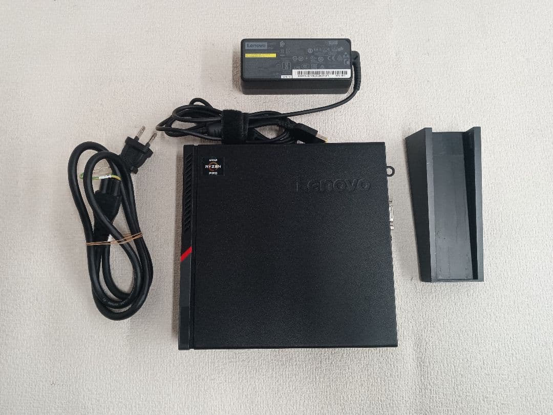 Σ 2台セット ThinkCentre M715q 8GB ストレージ無