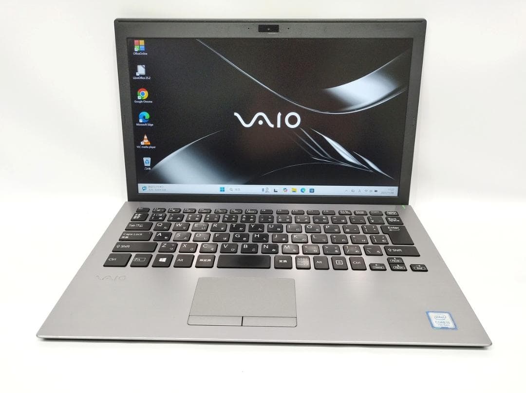 Windowsノート本体 13.3FHD VAIO I5 7200U VJPG11C11N 256G 8G