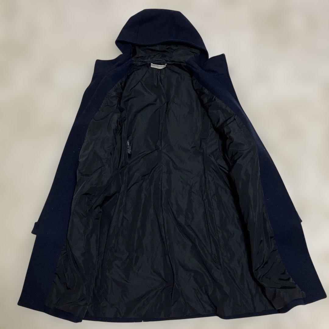 【お値引き中】PRADA ウール ダッフルコート ベルト 42
