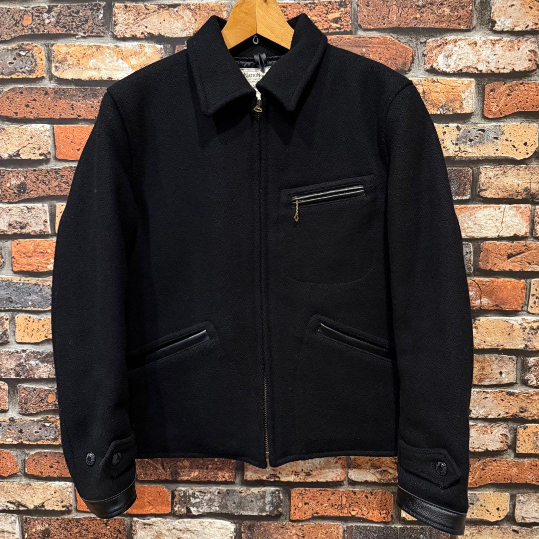 【美品】SUGARCANE 30オンス ウールメルトン スポーツジャケット