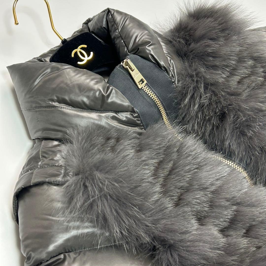 美品✨ HERNO ヘルノ ダウンジャケット 2way フォックス ファー