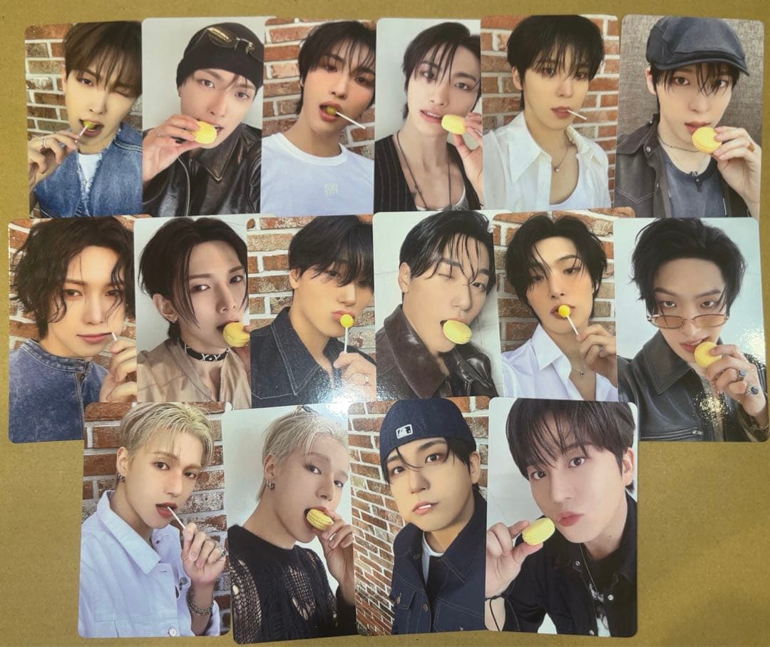 ATEEZ LINE FRIENDS POPUP トレカ　16枚セット