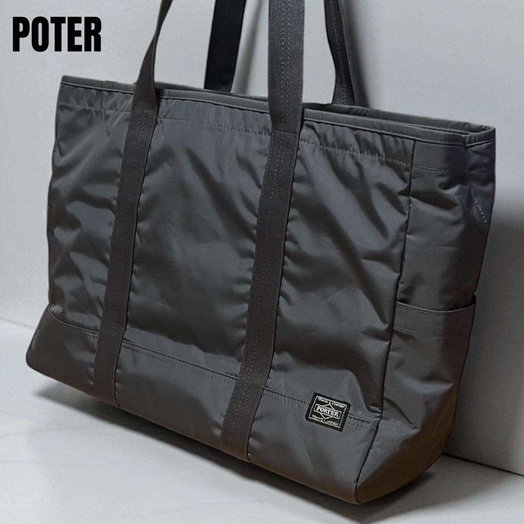 希少 完売品 PORTER / DRIVE TOTE BAG GREY 美品