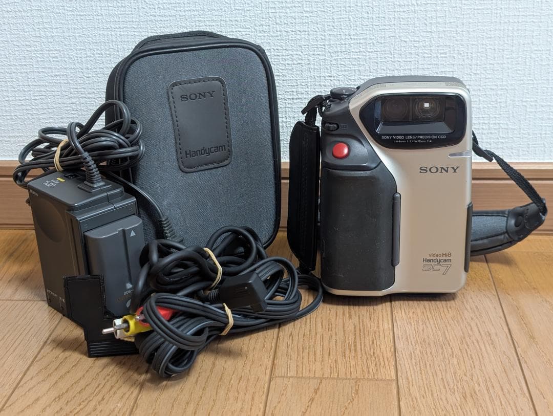 SONY SC7 ビデオカメラ 動作品 ダビングに