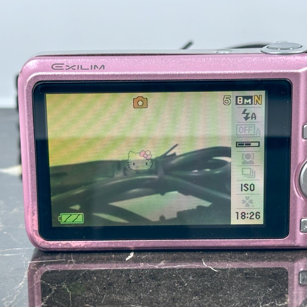 CASIO EXILIM EX-Z80 ピンク　ハローキティモデル◯