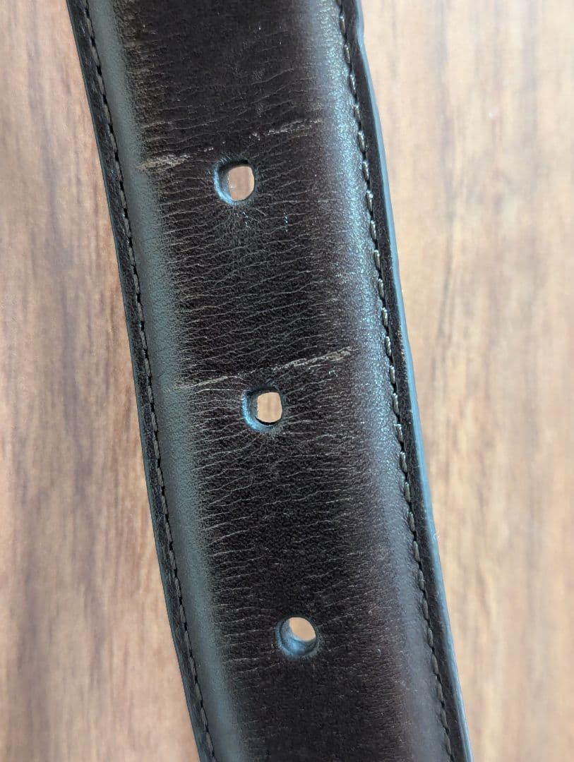 Crockett&Jones クロケット＆ジョーンズ ベルト ダークブラウン