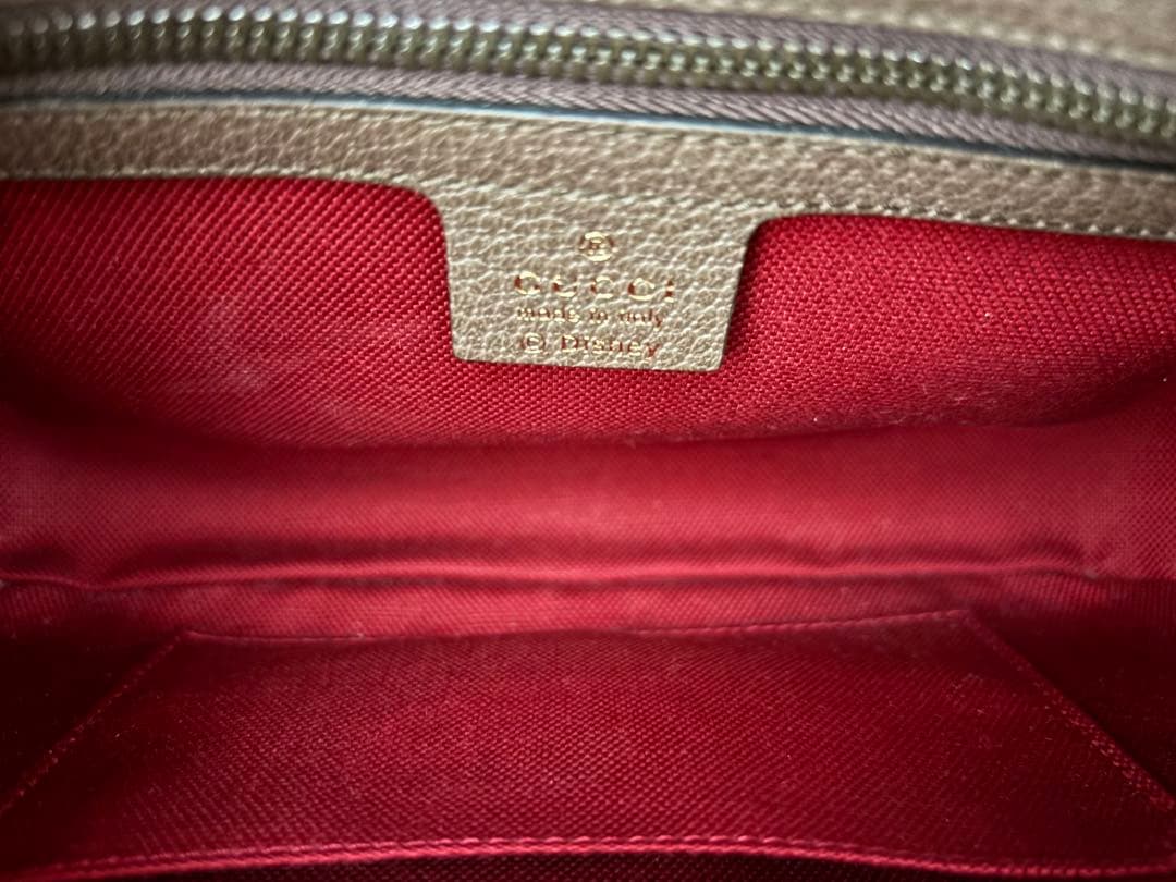 極美品 GUCCI グッチ DISNEY ディズニー バッグ 602695