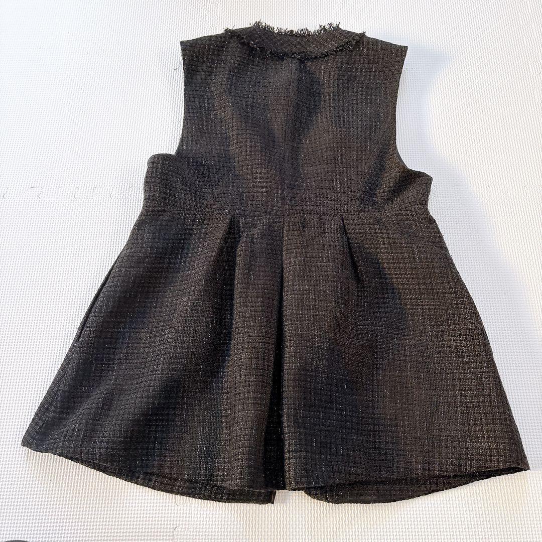 RUIRUE BOUTIQUE ツイードジレ＆スリムストレートパンツセットアップ