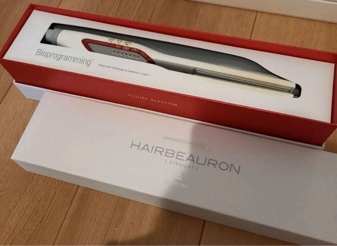 ヘアビューロン リュミエリーナ ストレート ヘアアイロン 美品