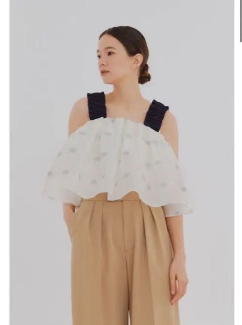 yori shiroconマーガレットバックリボンキャミ38