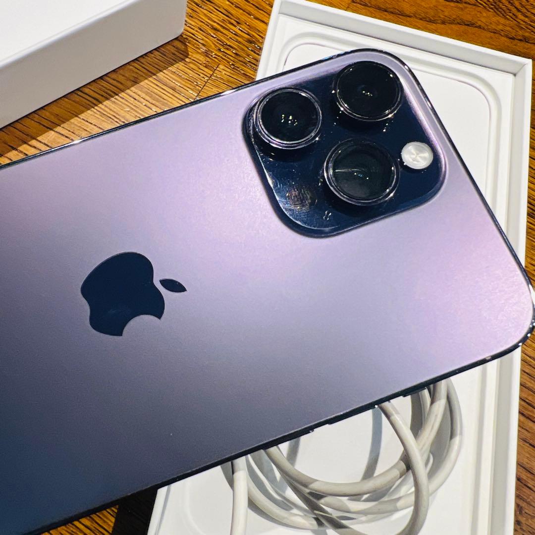 iPhone 14 pro max 256GB ディープパープル