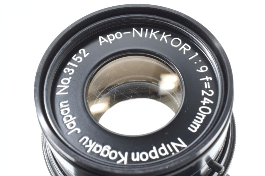 【激レアレンズ木箱付き】日本光学 APO-NIKKOR 240mm F9 カメラ