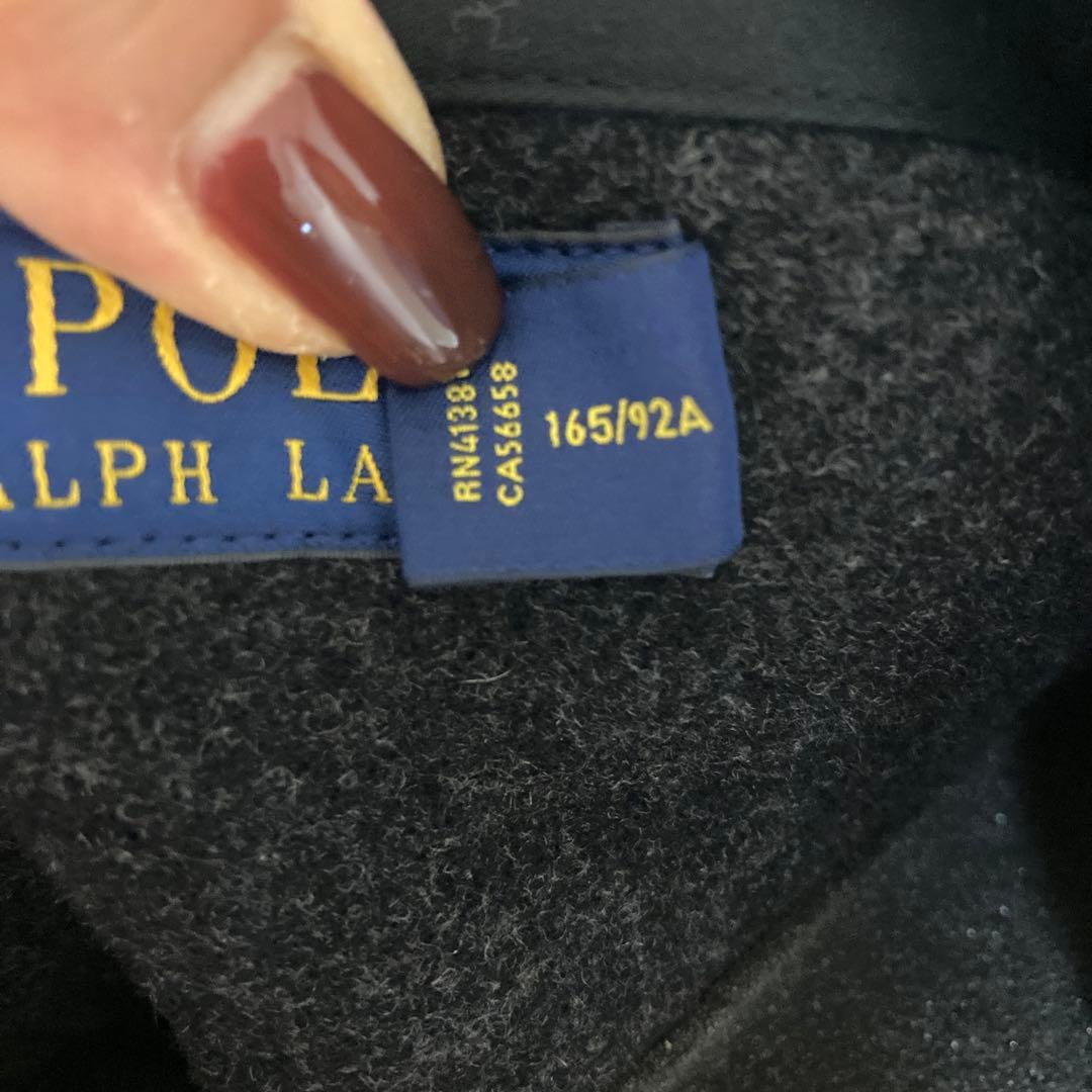 polo Ralph Laurenダッフルコート ダークグレー