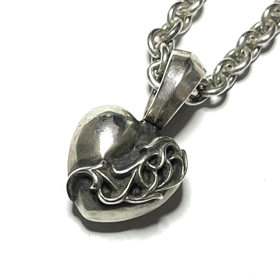 専用　クロムハーツ　ハートペンダントスモールwithベイル