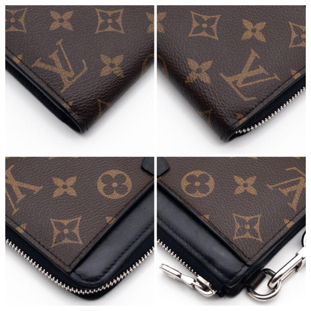 【SALE】ルイヴィトン　ジッピードラゴンヌ　モノグラムマカサー　長財布