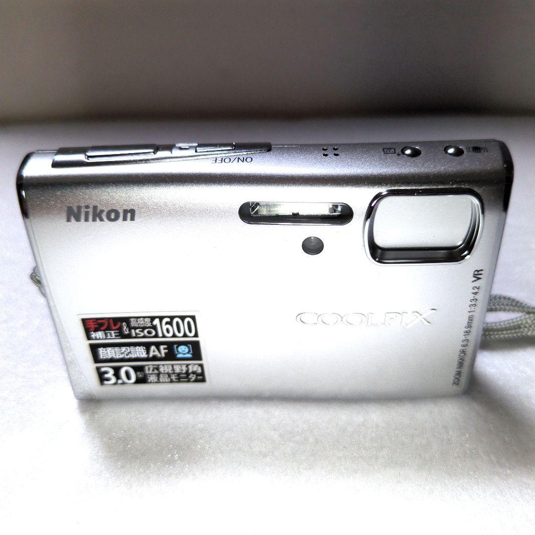Nikon COOLPIX S50シルバー動作確認品　完動品で美品