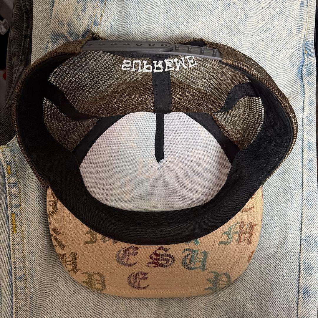 帽子 Supreme Cap 22SS Mesh Back 5-Panel