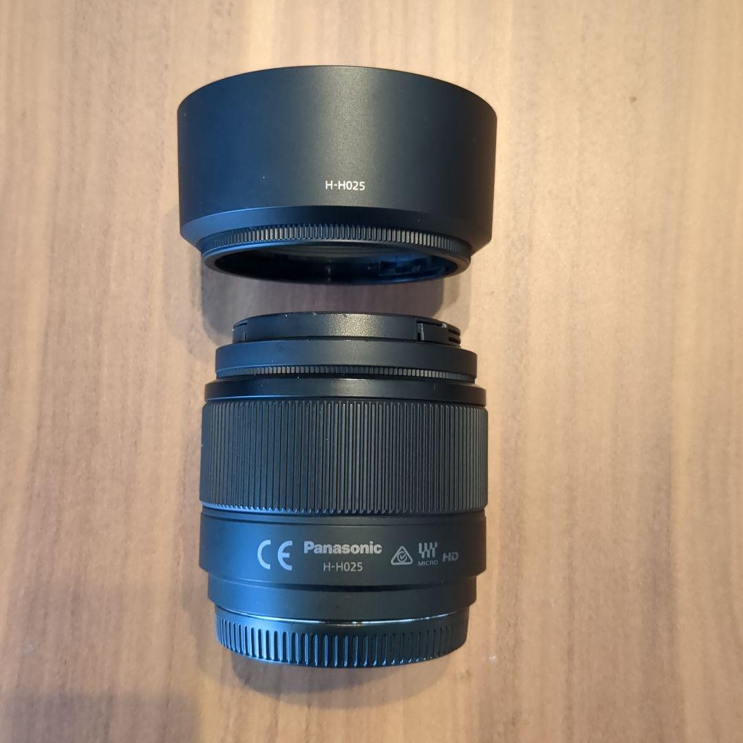 Panasonic H-H025 マイクロフォーサーズ単焦点レンズ