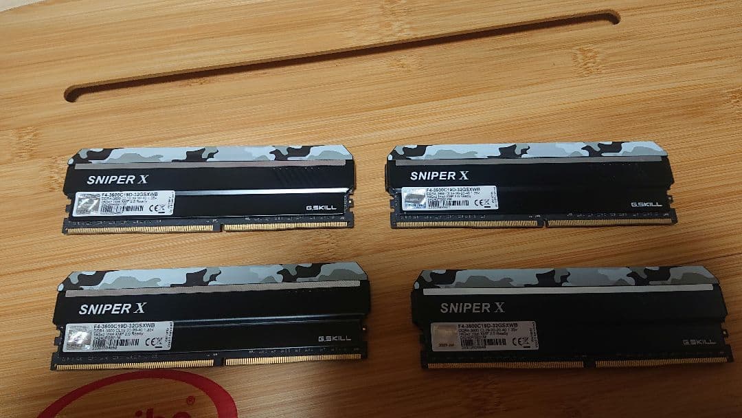 G.Skill SNIPER X DDR4-3600 16GBx4枚セット