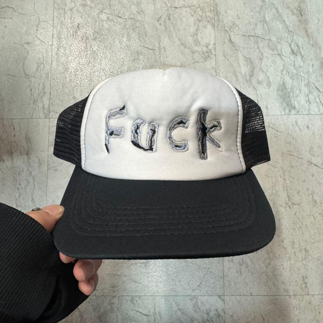 Dogs Fuckキャップ 黒白 千葉雄喜 KOHH