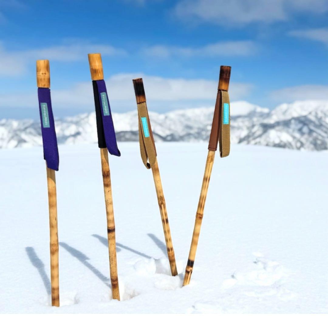 シロさま専用　KanazawaPOLES 105cm グリップ赤　ストラップ黒