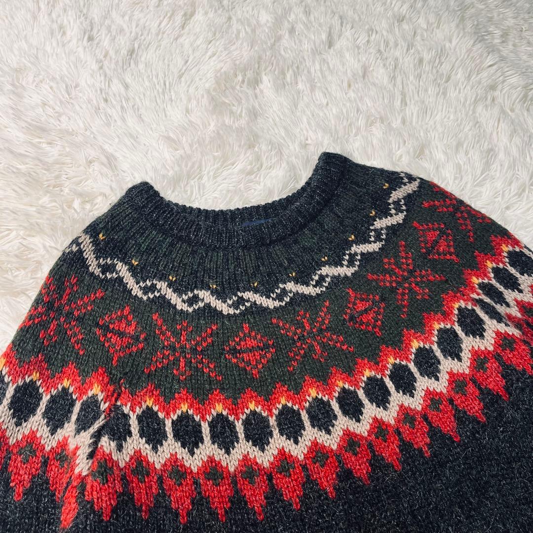 Woolrich Nordic Wool Mohair Knit 80s 紺タグ