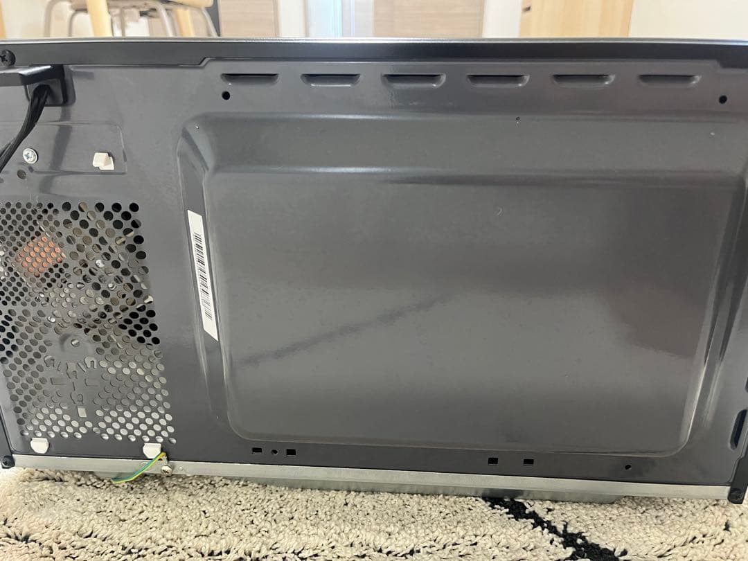 IRIS OHYAMA レンジ ブラック IMB-F2202-B 2024年製