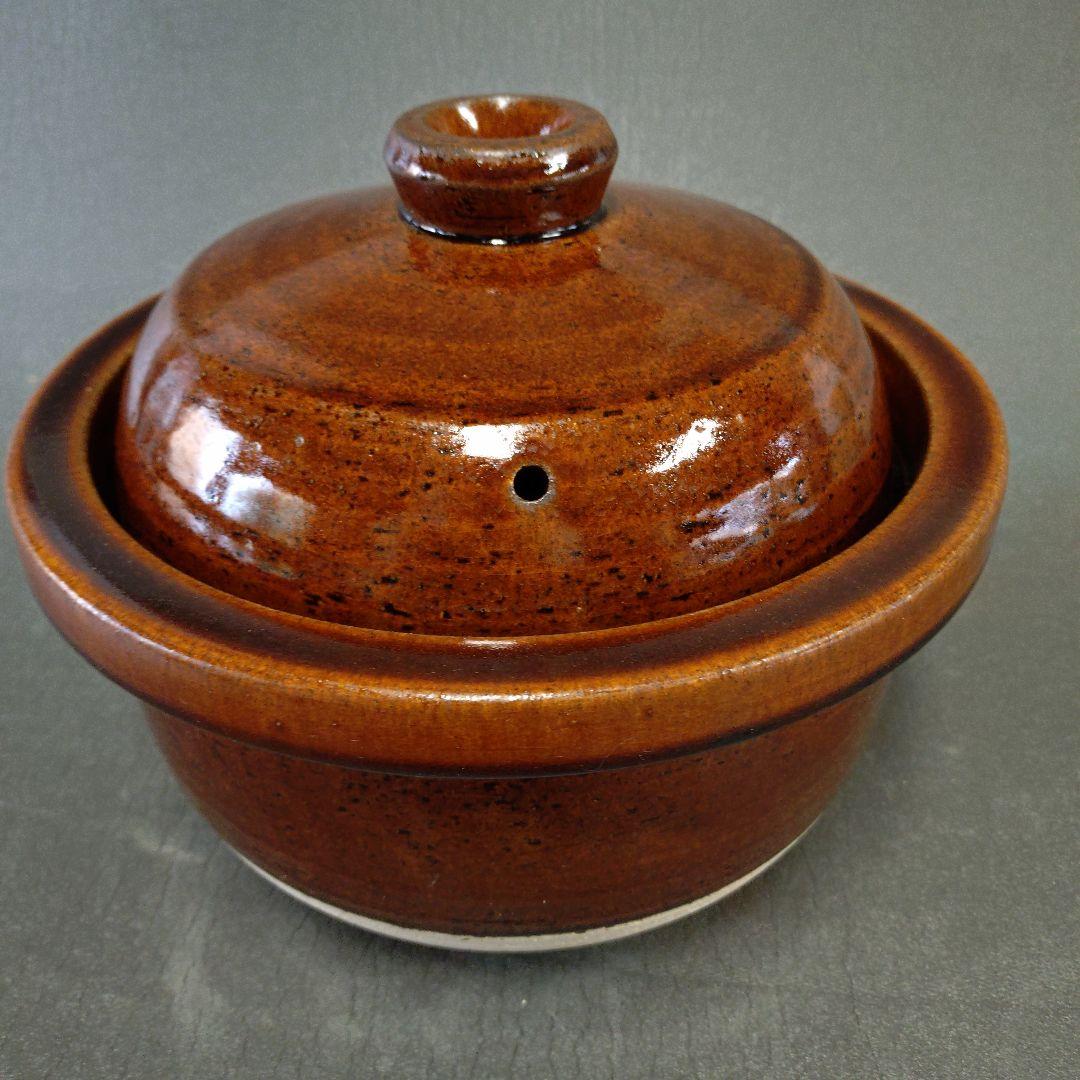信楽焼　5合用　ご飯炊き土鍋