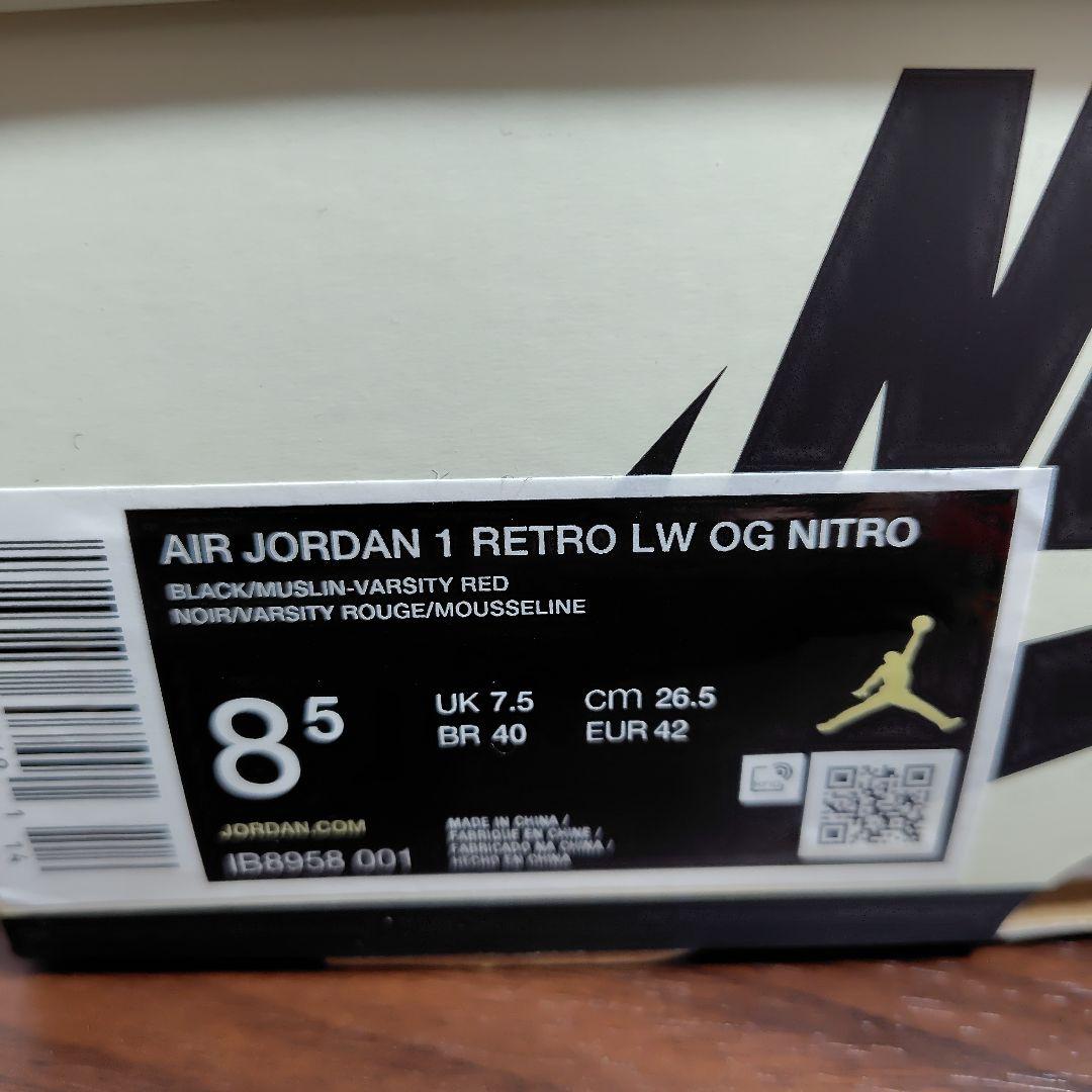 靴 NIKE AIR JORDAN 1 LOW NIGEL SYLVESTER