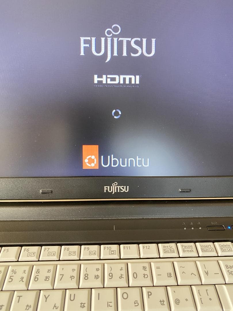 Ubuntu FMV ノートPC 15.6インチ ACアダプター付(Linux)
