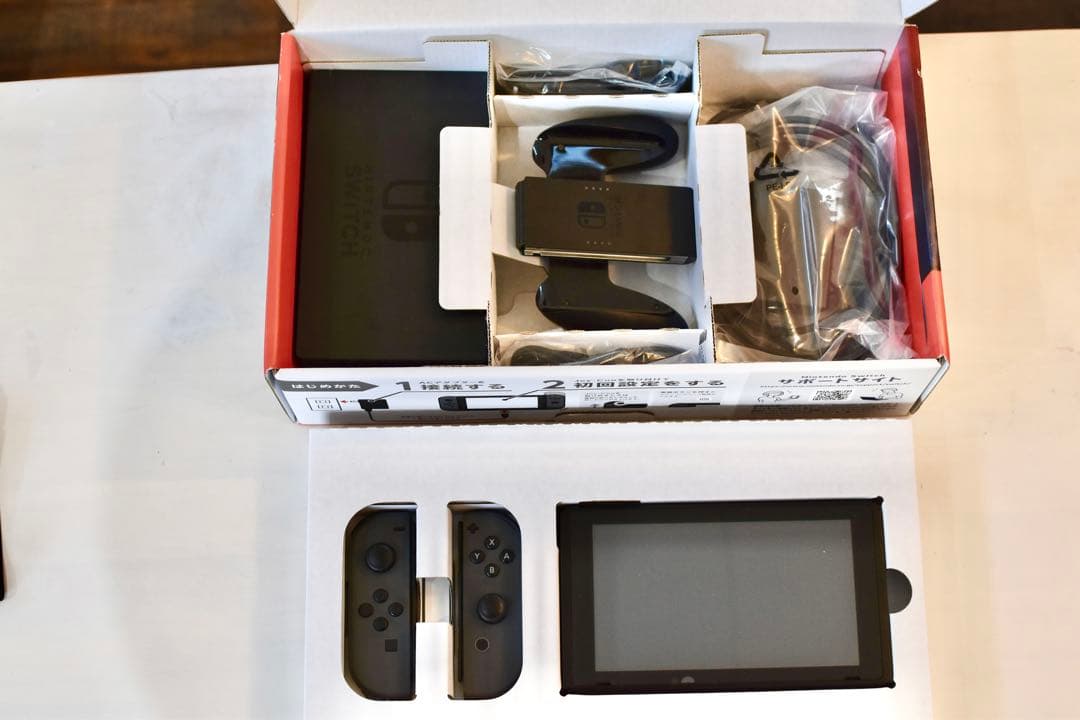 Nintendo Switch 本体 グレー(バッテリー強化版)