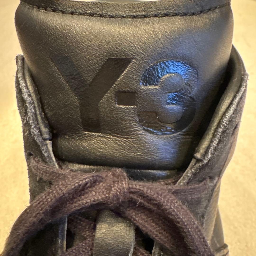 ブラック ハイカット シューズ US5Yohji、Y3正規品