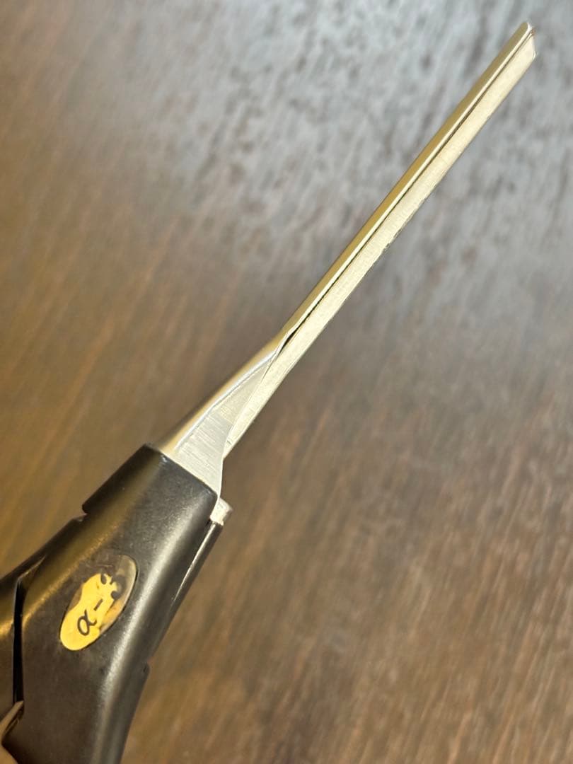 超美品LENZ 【α-3】レンツアイロン 5角3㎜アイロン　理容アイロン