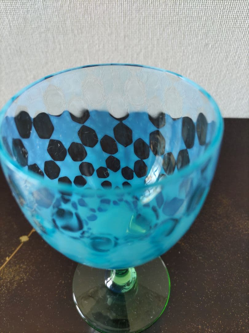 珍品氷コップ　リキュールグラス　利休杯　ワイングラス