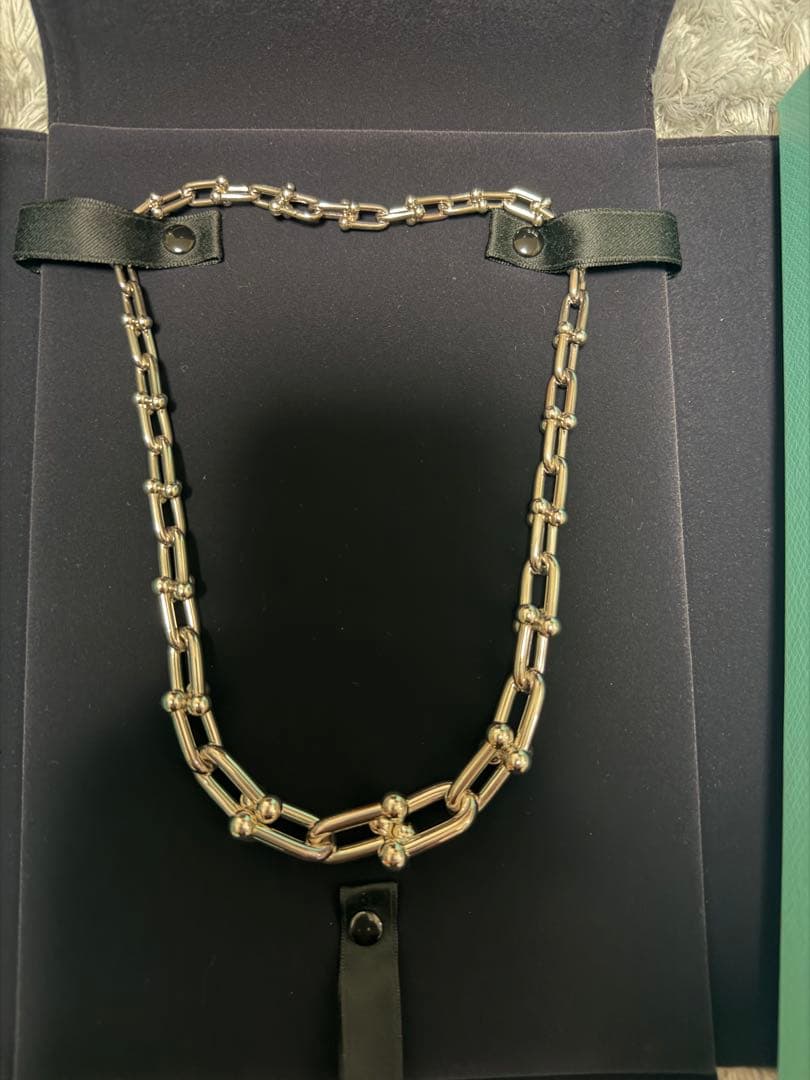 【Tiffany&Co.】グラジュエイテッド リンク ネックレス【ティファニー】