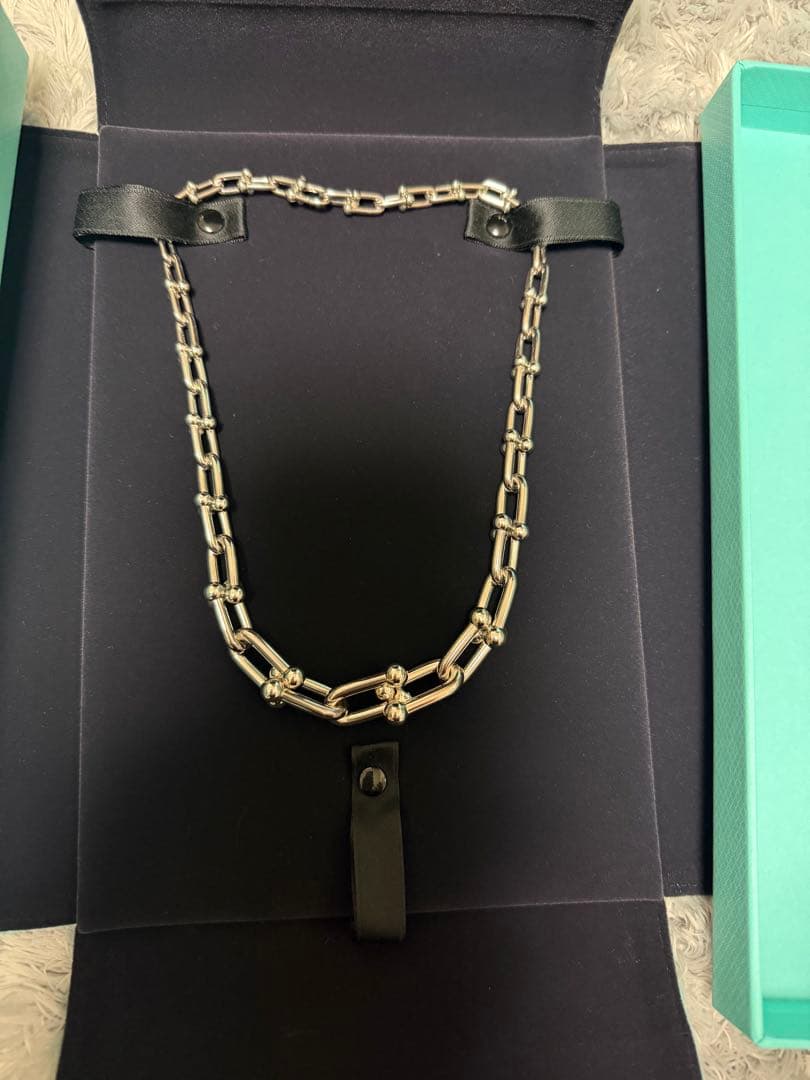 【Tiffany&Co.】グラジュエイテッド リンク ネックレス【ティファニー】