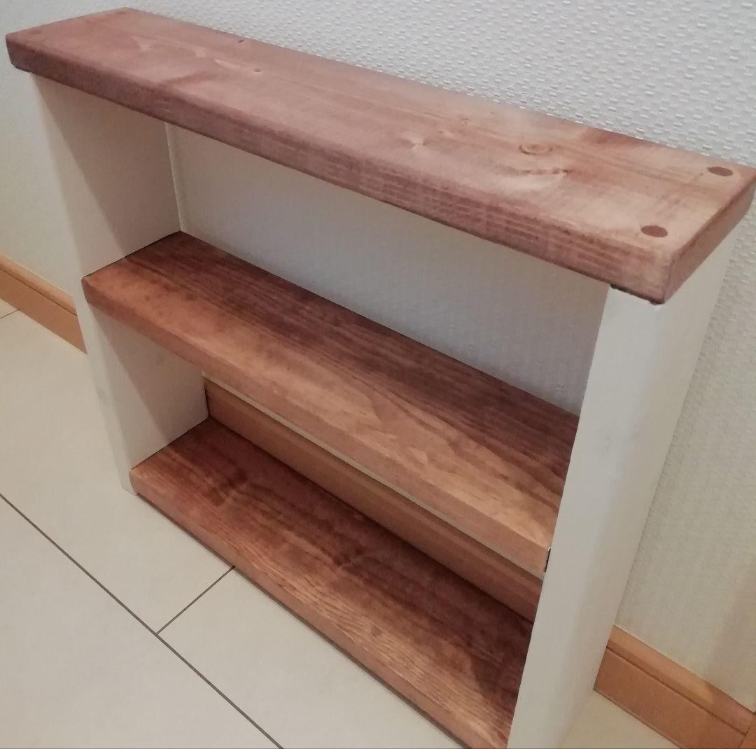 トイレシェルフ/トイレ収納/ホワイト【送料込み】