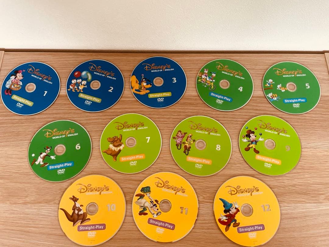 ディズニー知育DVDセット