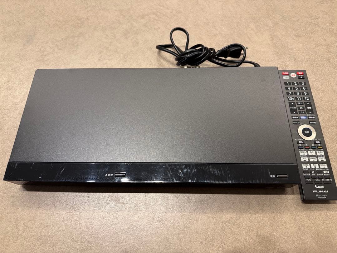 FUNAI ブルーレイディスクレコーダー HDD容量1TB FBR-HW1010