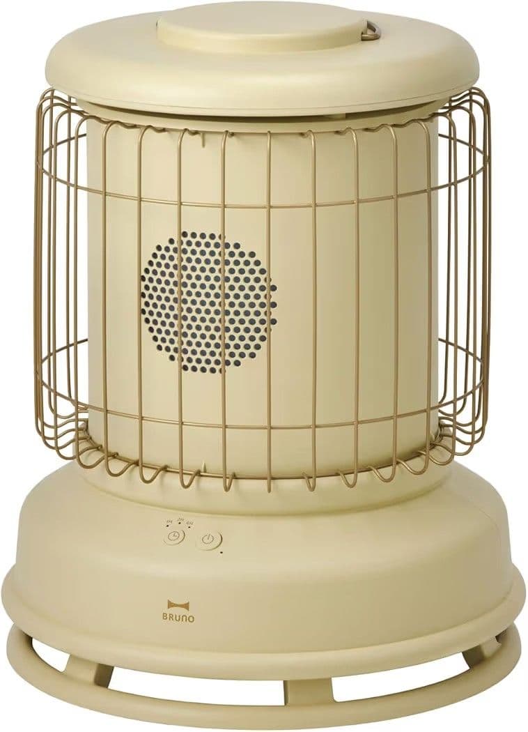 新品　BRUNO 全方位型ファンヒーター Classic Stove TAN