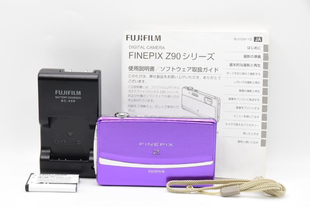 ■ 美品 ■ フジフィルム FUJIFILM FINEPIX Z90 パープル
