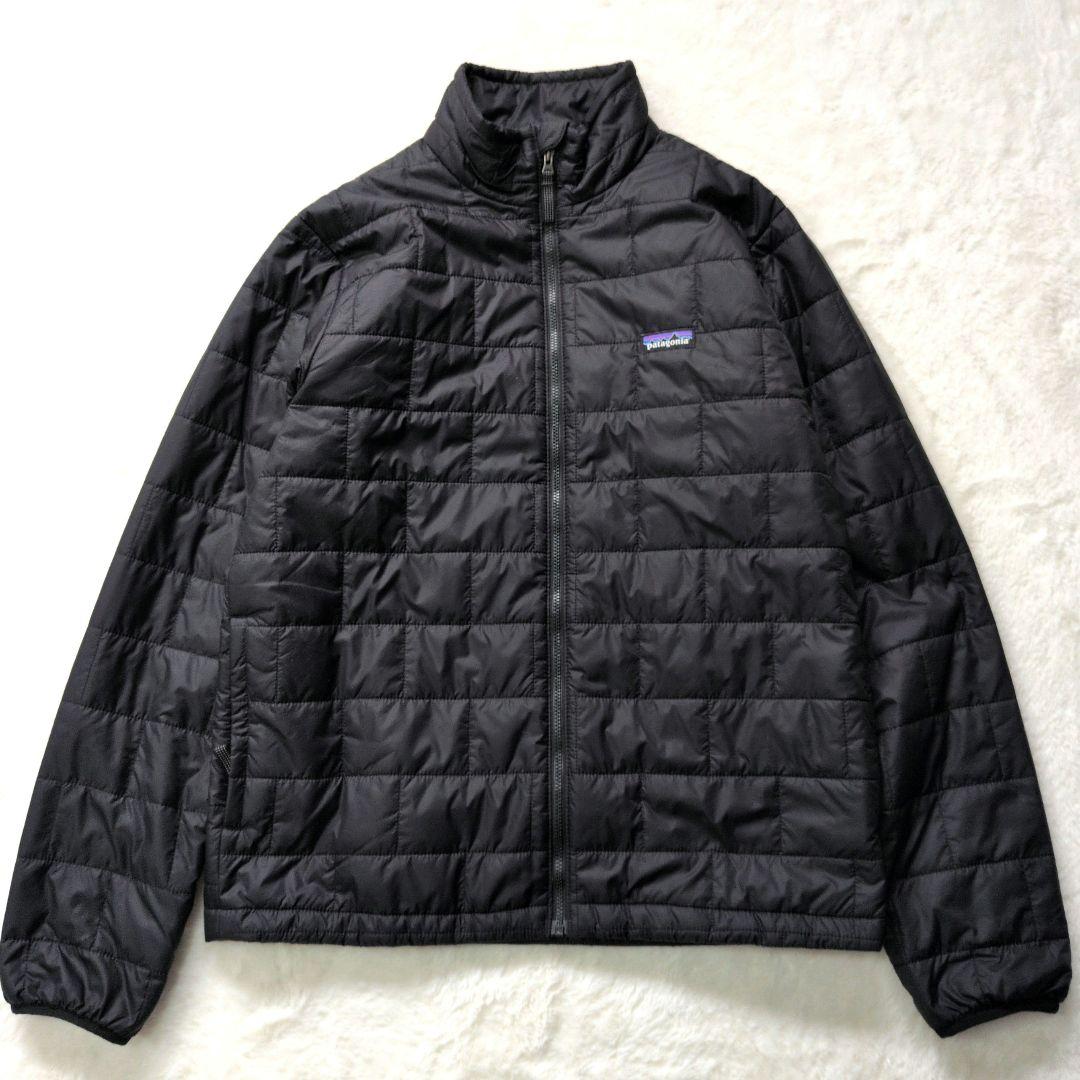 【美品】patagonia ナノパフジャケット 名作 S ブラック