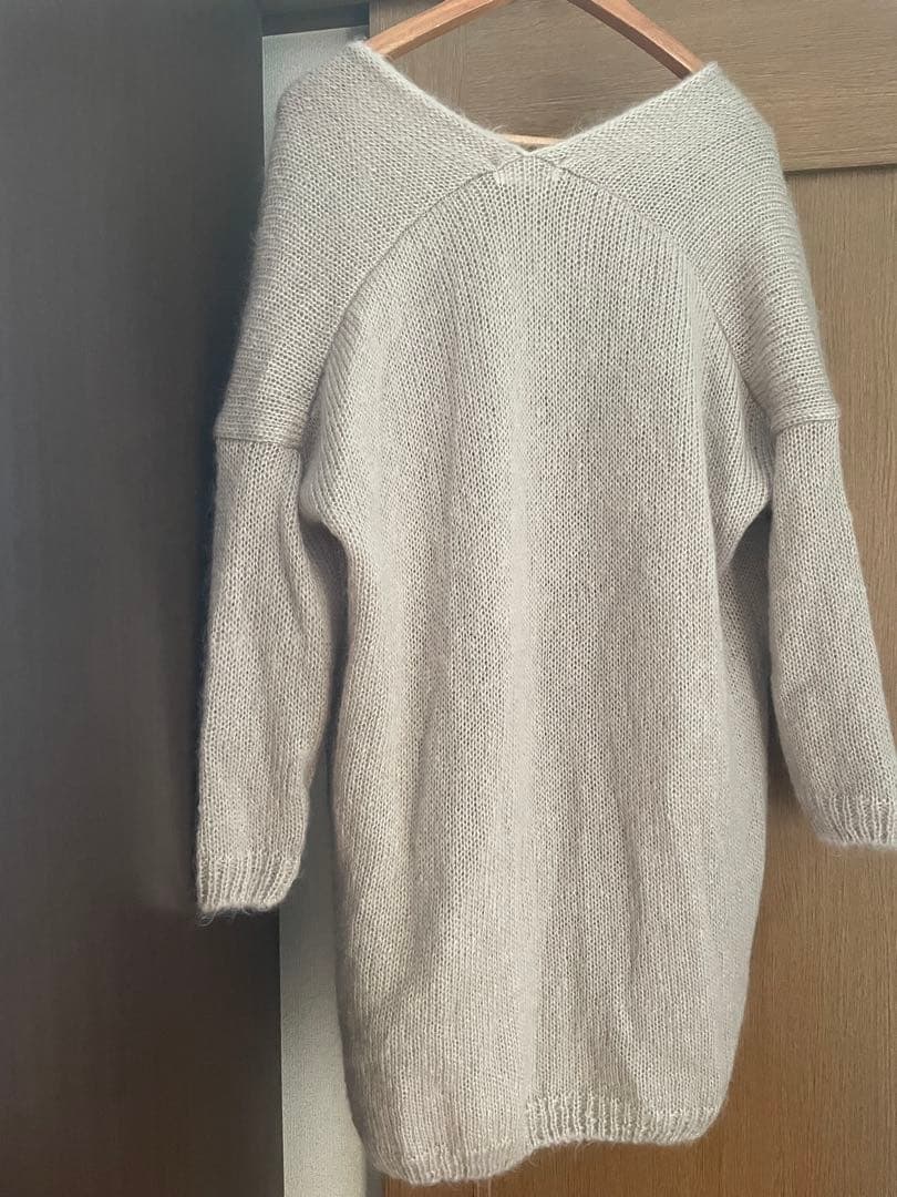 エヴァムエヴァ グ シルクモヘアローブ