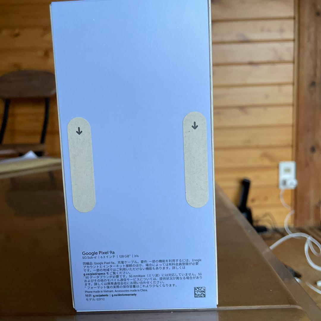 新品未開封Google Pixel 9a Iris　128 GB　SIM フリー
