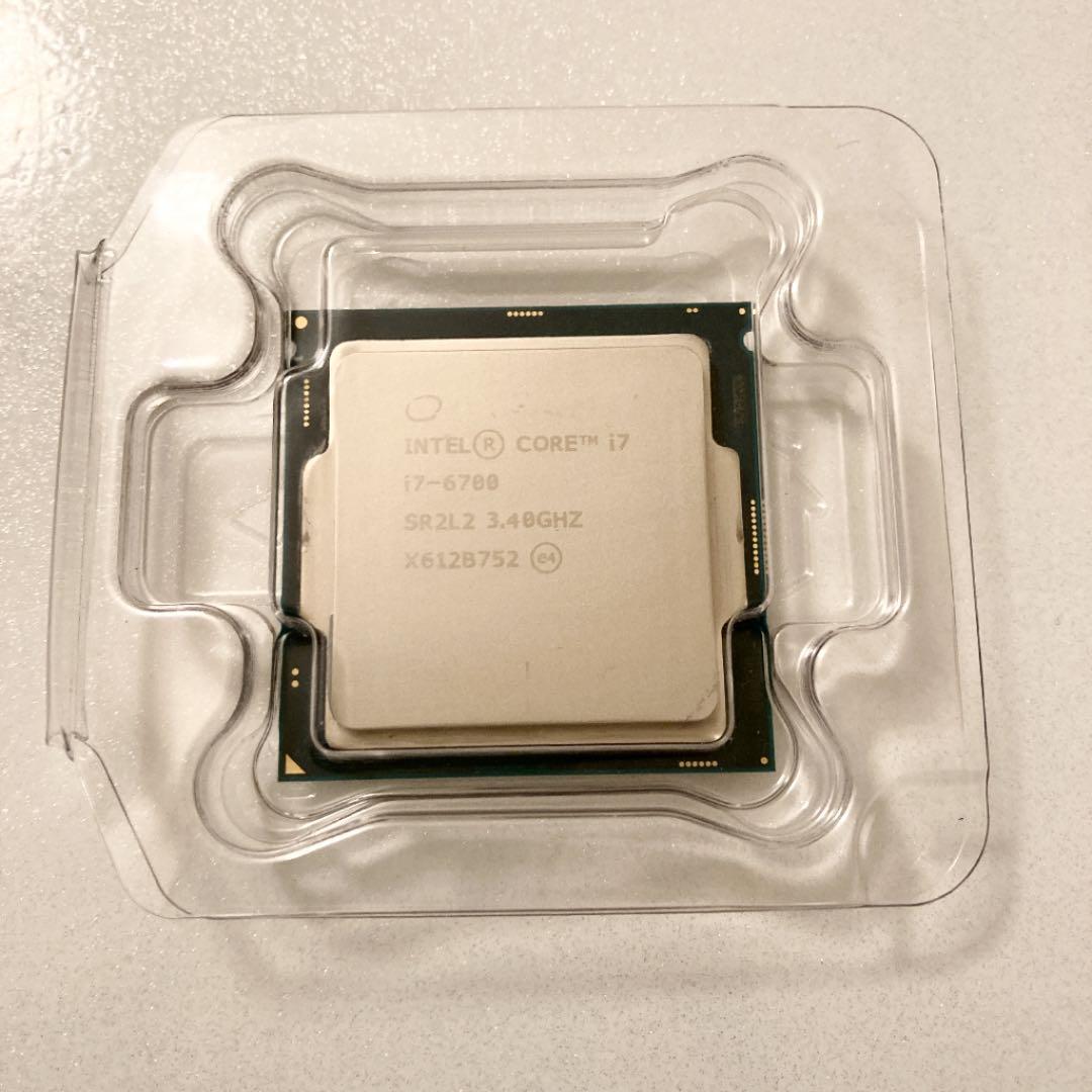 Intel CPU Core i7-6700 3.4GHz 8Mキャッシ 4コア
