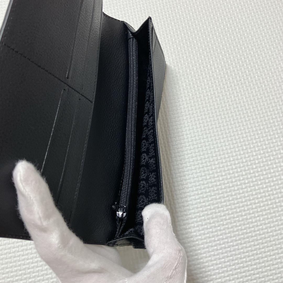 未使用　dunhill ダンヒル ロングウォレット ディーエイト　黒　ブラック