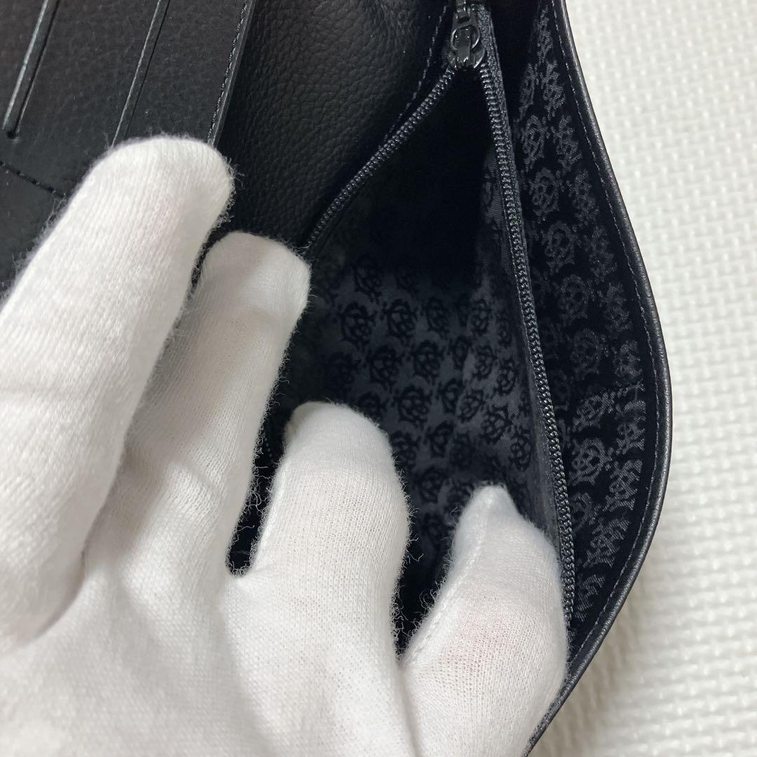 未使用　dunhill ダンヒル ロングウォレット ディーエイト　黒　ブラック