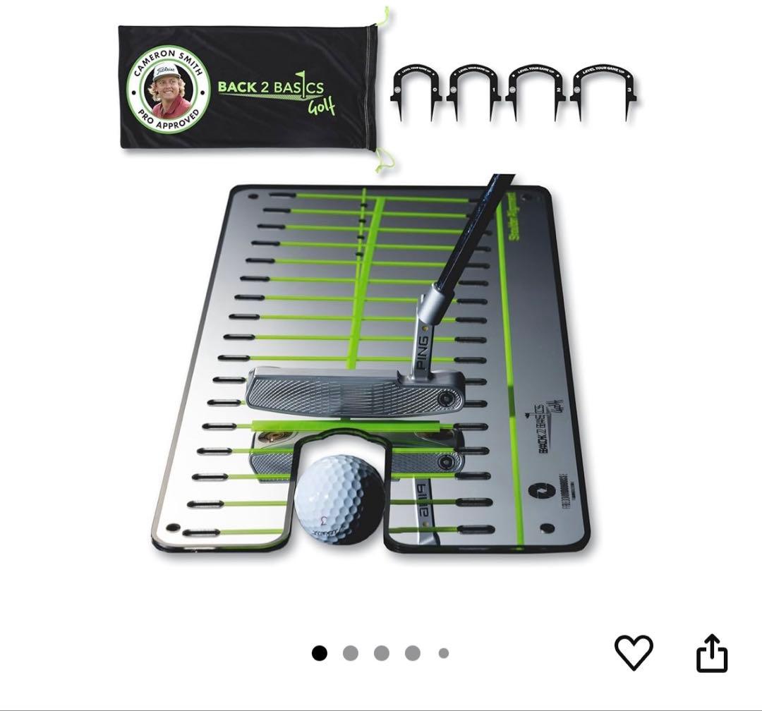 【美品！】パター練習ミラー