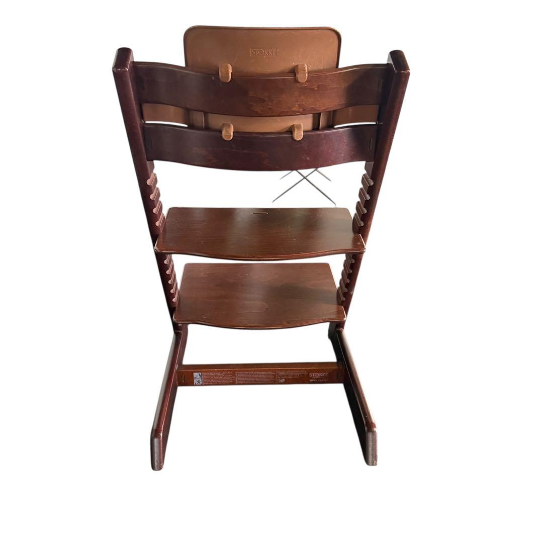 STOKKE トリップトラップ ガード付き 木製ハイチェア