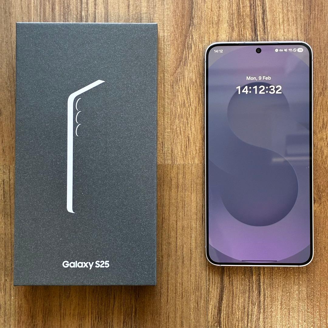 Galaxy S25 国内版SIMフリー シルバーシャドウ